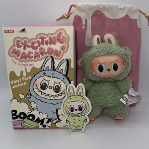 BRAND NEW Pop Mart Labubu Exciting Macaron Green Grape